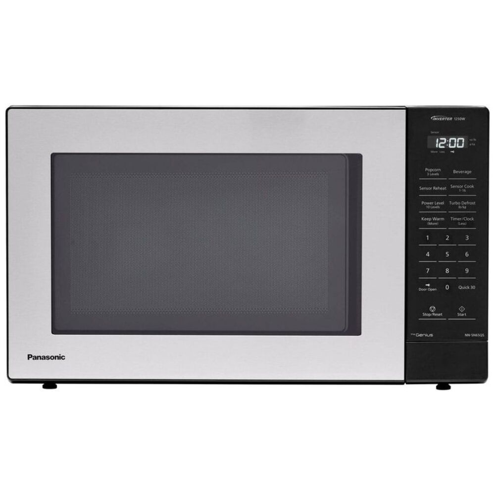 Panasonic -  1.2 cu ft Inverter Microwave Silver